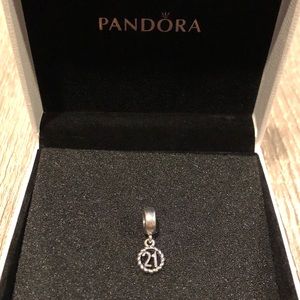 Authentic Pandora “21” Charm!